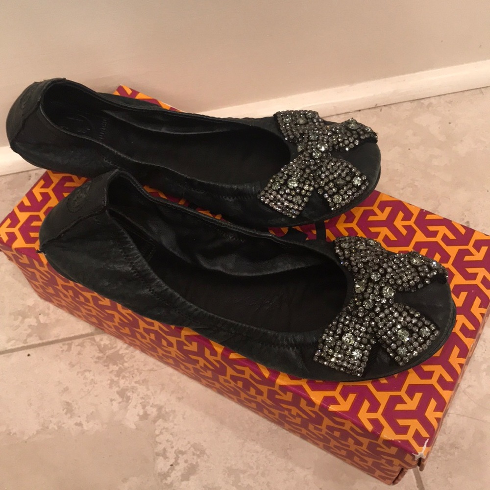 Tory Burch “Eddie” Bow Flat